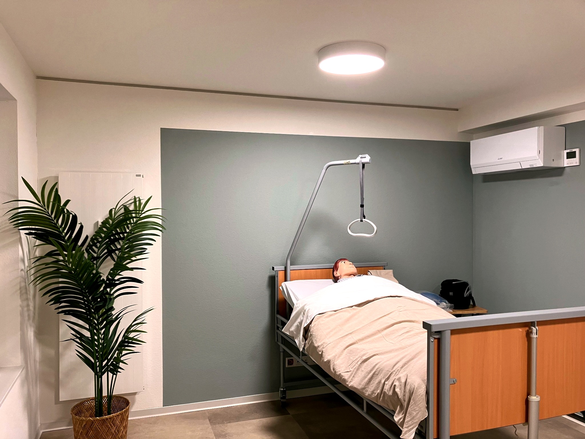 Modernes Patientenzimmer