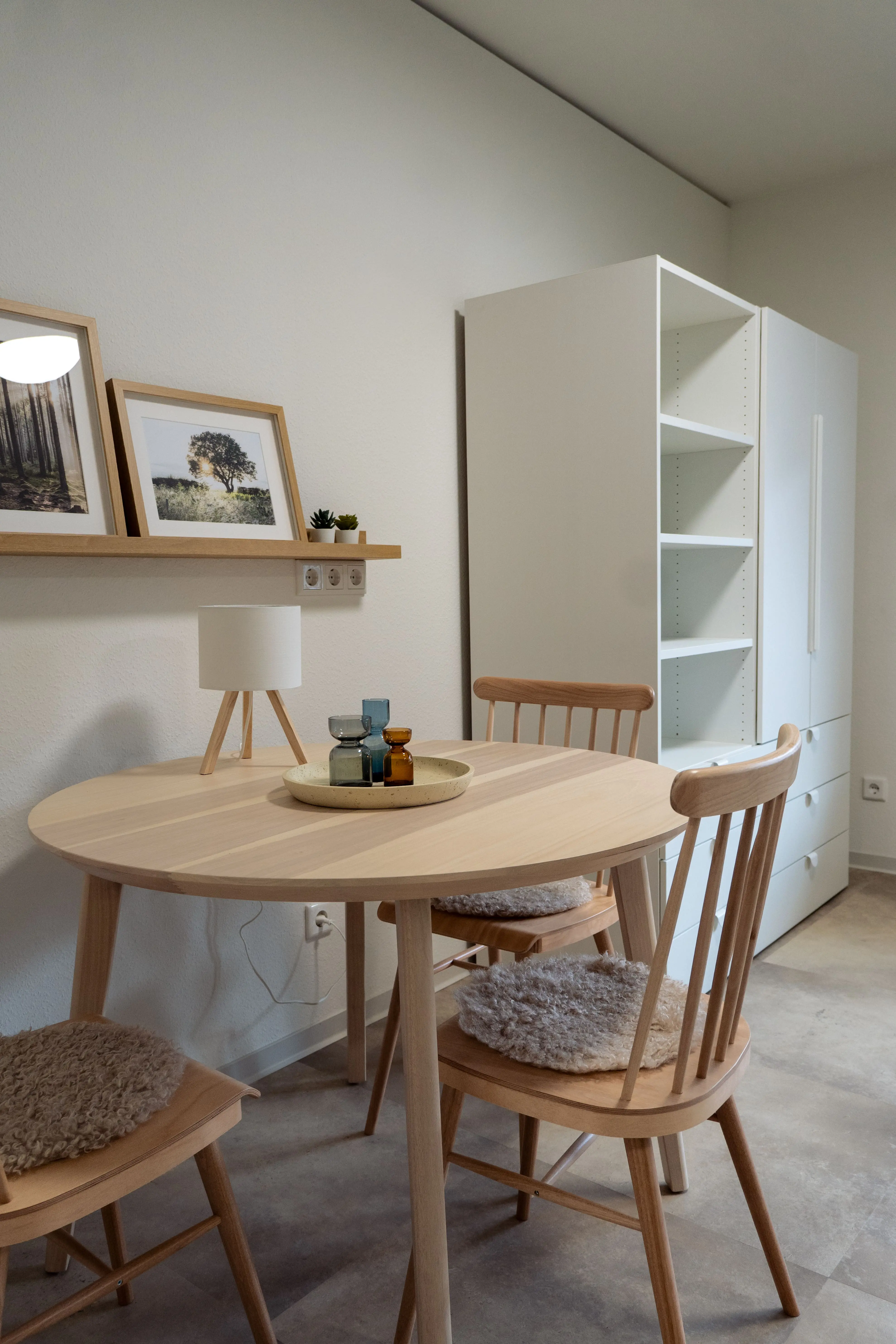 Sitzecke im Patientenzimmer Intensivpflege-WG